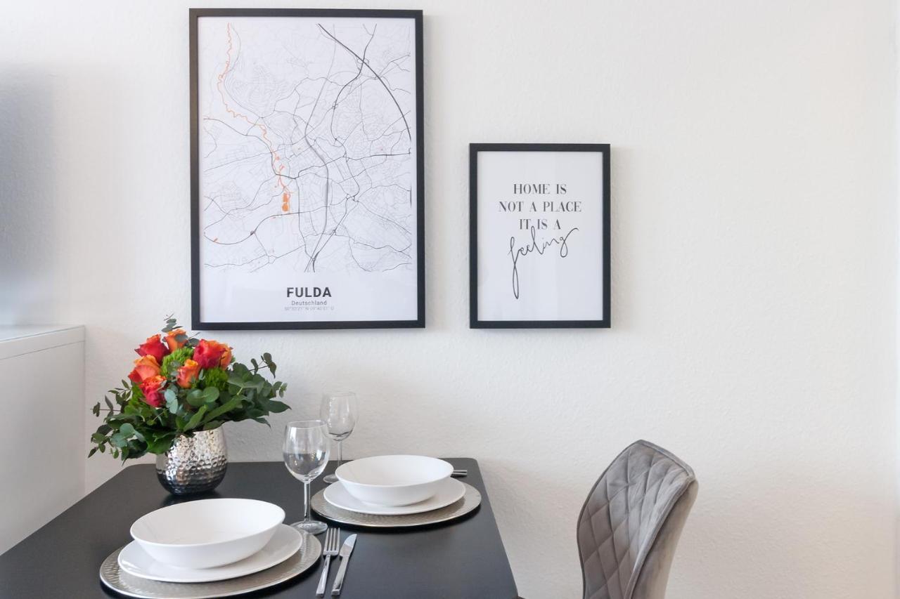 Modernes Apartment Liobablick Nr1 Fewo Fulda Petersberg Petersberg  Ngoại thất bức ảnh